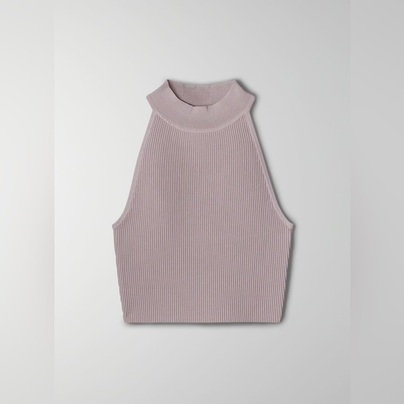 457 Babaton Mauve Sleeveless Tank Blouse Size XL - Picture 1 of 5